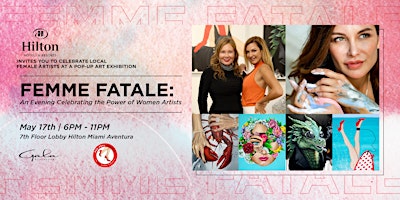 Imagem principal do evento Femme Fatale: An evening celebrating the Power of Women Artists