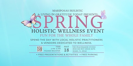 Holistic Wellness Free Community Event