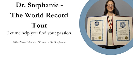 Primaire afbeelding van Dr. Stephanie - The World Record Tour