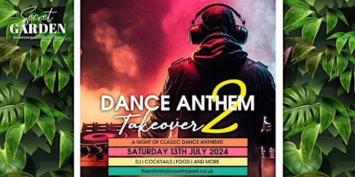 SECRET GARDEN - Dance Anthems Takeover 2  primärbild