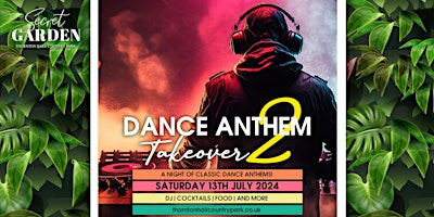 SECRET GARDEN - Dance Anthems Takeover 2 primary image
