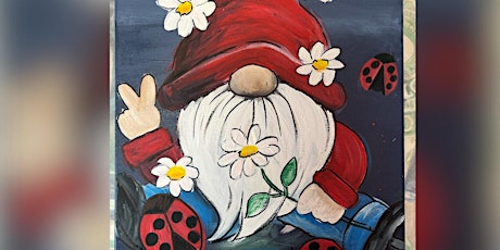 Ladybug Gnome Paint Night