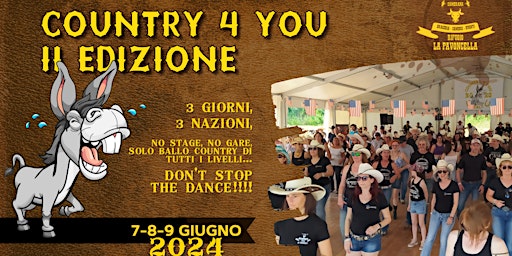 Imagem principal do evento COUNTRY 4 YOU | II EDIZIONE