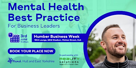 Mental Health Best Practice, for Business Leaders - Humber Business Week