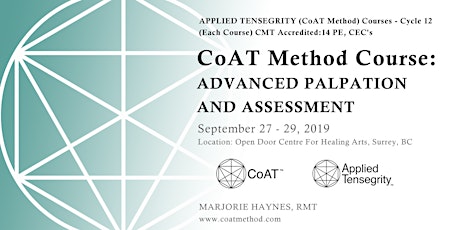 CoAT Advanced Palpation and Assessment, Cycle 12 primary image