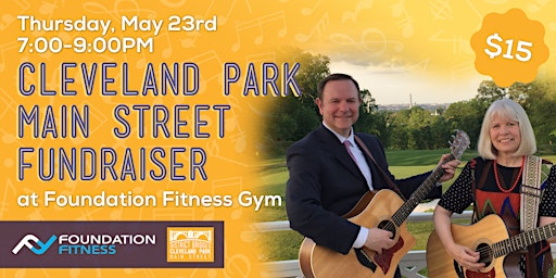 Hauptbild für Cleveland Park Main Street Fundraiser at Foundation Fitness