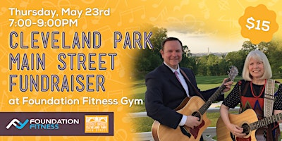 Primaire afbeelding van Cleveland Park Main Street Fundraiser at Foundation Fitness