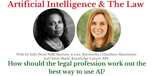 Imagem principal do evento AI & the Law - How we should use Artificial Intelligence