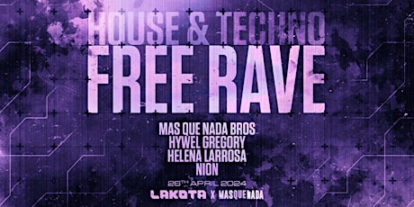 On The House: House & Techno Free Party