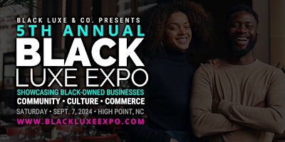 5th Annual Black Luxe Expo primary image