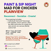 Paint & Sip at MFC primary image