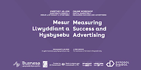 Mesur Llwyddiant a Hysbysebu //Measuring Success and Advertising