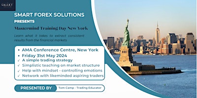 Image principale de Smart Forex Solutions Mastermind Tradining Day New York