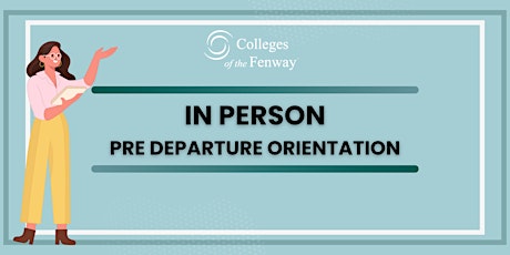 In Person Pre-Departure Orientation