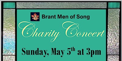 Imagem principal do evento Brant Men of Song's Annual Charity Concert