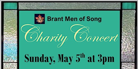 Brant Men of Song's Annual Charity Concert