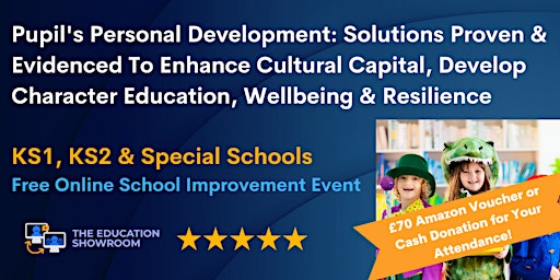 Imagem principal do evento Enhance Cultural Capital, Develop Character Education & Wellbeing