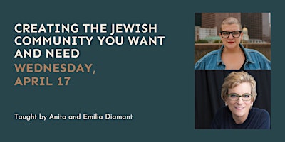Image principale de Creating the Jewish Community You Want and Need