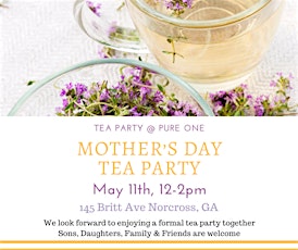 Mothers Day Tea party