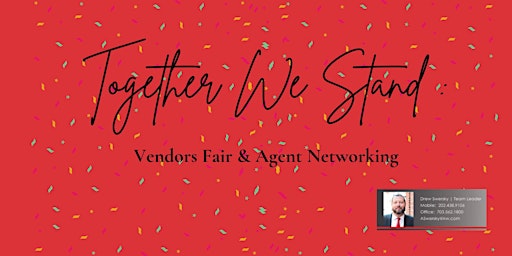 Imagen principal de Together We Stand : Vendors Fair  & Agent Networking