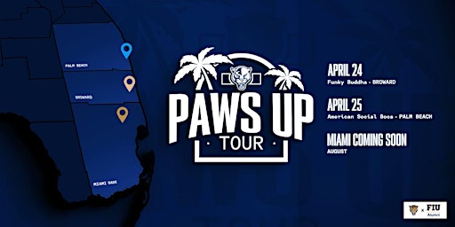 Imagem principal do evento FIU Alumni Paws Up Tour- Broward Stop