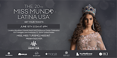 Imagem principal de MISS MUNDO LATINA USA 2024