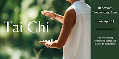 Tai Chi: 10 Week Session primary image