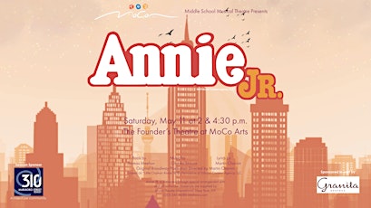 Annie JR performed by MoCo Arts Middle School Musical Theatre