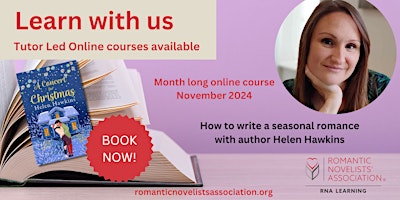 Imagen principal de Learn How to Write a Seasonal Romance with author Helen Hawkins