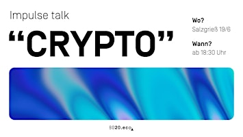 Imagen principal de Impulse Talk "Crypto" by 8020.eco