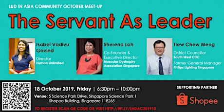 L&D Community Meet-Up: THE SERVANT AS LEADER primary image