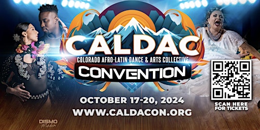 Imagem principal do evento 2024 CALDAC Convention (Formerly Denver Salsa Bachata Congress)