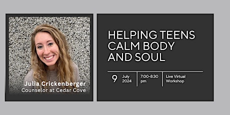 Helping Teens Calm Body and Soul
