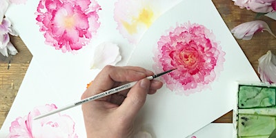 Imagen principal de Peony Passion: Watercolour and Floristry Workshop