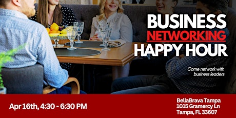 BUSINESS NETWORKING HAPPY HOUR
