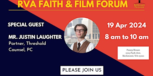 Imagem principal do evento RVA Faith & Film Forum