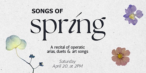 Imagem principal do evento Songs of Spring