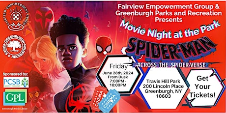 Movie Night at the Park: Spider-Man: Across the Spider-Verse