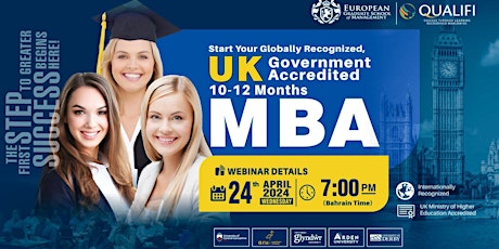 WEBINAR: UK MBA - Master of Business Administration Program