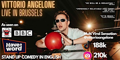 Imagen principal de ENGLISH COMEDY SPECIAL - Vittorio Angelone: Live In Brussels