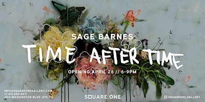 Imagem principal do evento Sage Barnes "Time After Time" Exhibition Opening Reception