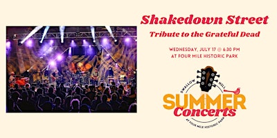 Imagem principal de Shakedown Street: Swallow Hill Concerts at Four Mile Historic Park