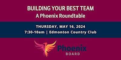 Imagem principal do evento Building Your Best Team | A Phoenix Roundtable