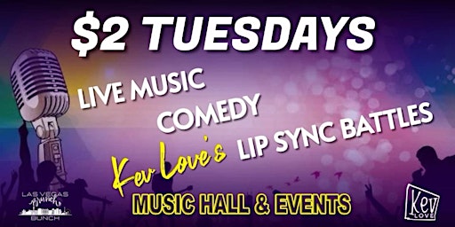 $2 TUESDAY'S LIVE LIP SYNC BATTLE  primärbild