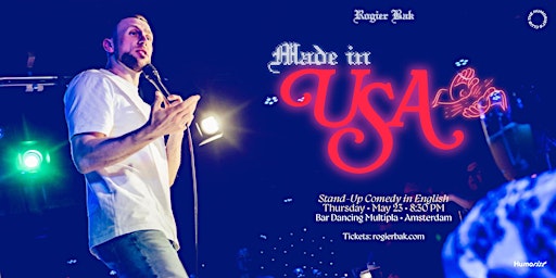 Imagen principal de Made in USA • English COMEDY show in AMSTERDAM