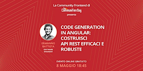 Code Generation in Angular: costruisci API Rest efficaci e robuste primary image