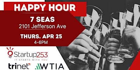 Startup253 Happy Hour @ 7 Seas Brewery