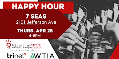 Startup253 Happy Hour @ 7 Seas Brewery primary image