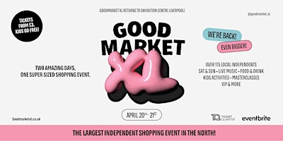 Imagem principal do evento GoodMarket XL - Spring Weekender