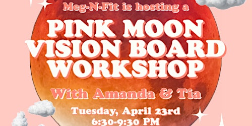 Pink Moon Vision Board Workshop  primärbild